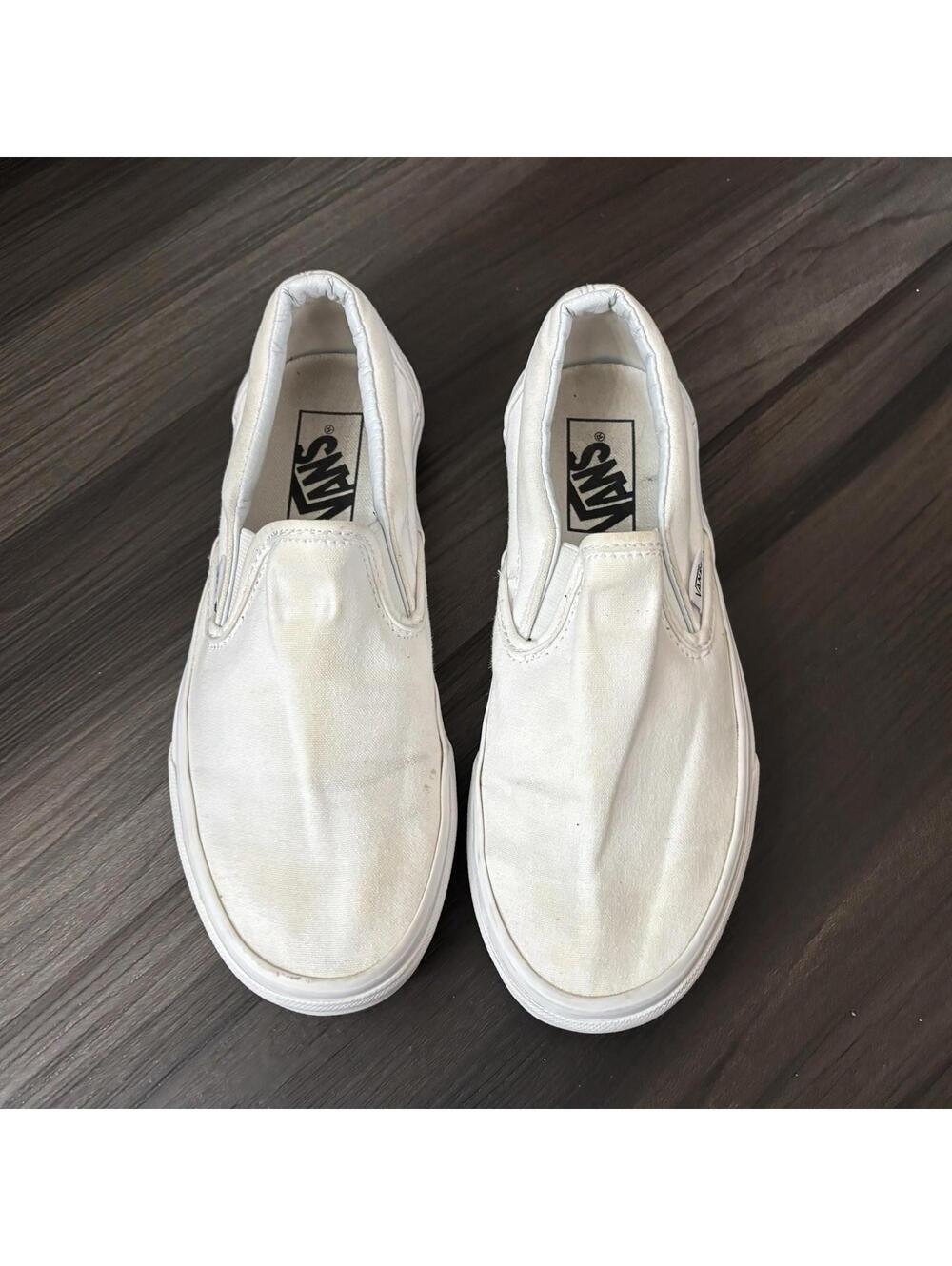 Vans Classic Slip On White Women's Size 5